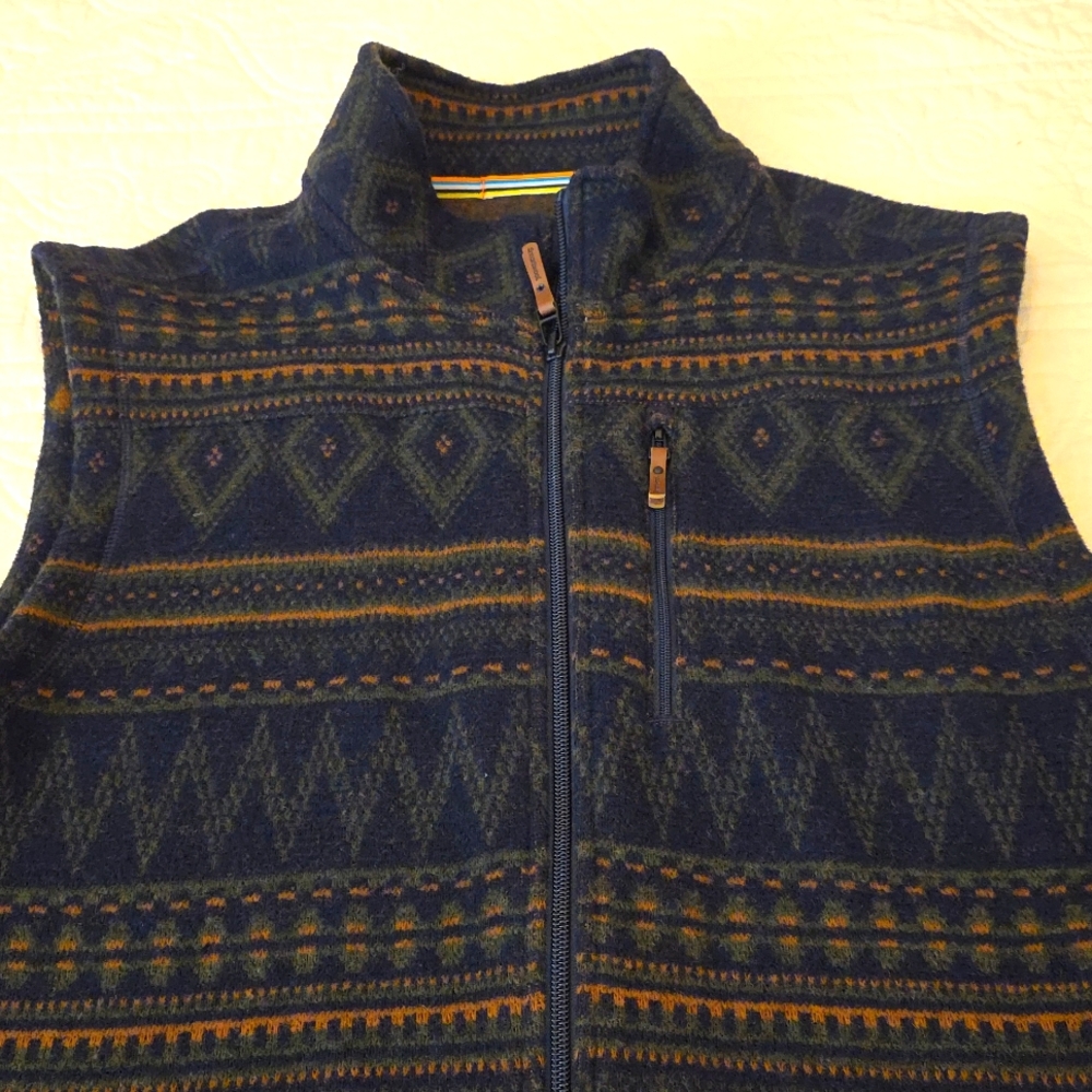 LIKE NEW EUC Smartwool Hudson Trail Vest LARGE